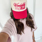 Wonderfully Made - Hot Pink Vintage Trucker Hat - Shop LINNY CO