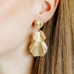 Wynn Statement Earrings Gold - Shop LINNY CO