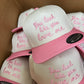 You Look Like You Love Me - Pink Vintage Trucker Hat - Shop LINNY CO