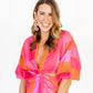 Zoey Statement Earrings - Bright Coral - Shop LINNY CO