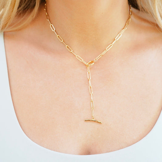 Meredith Lariat Necklace