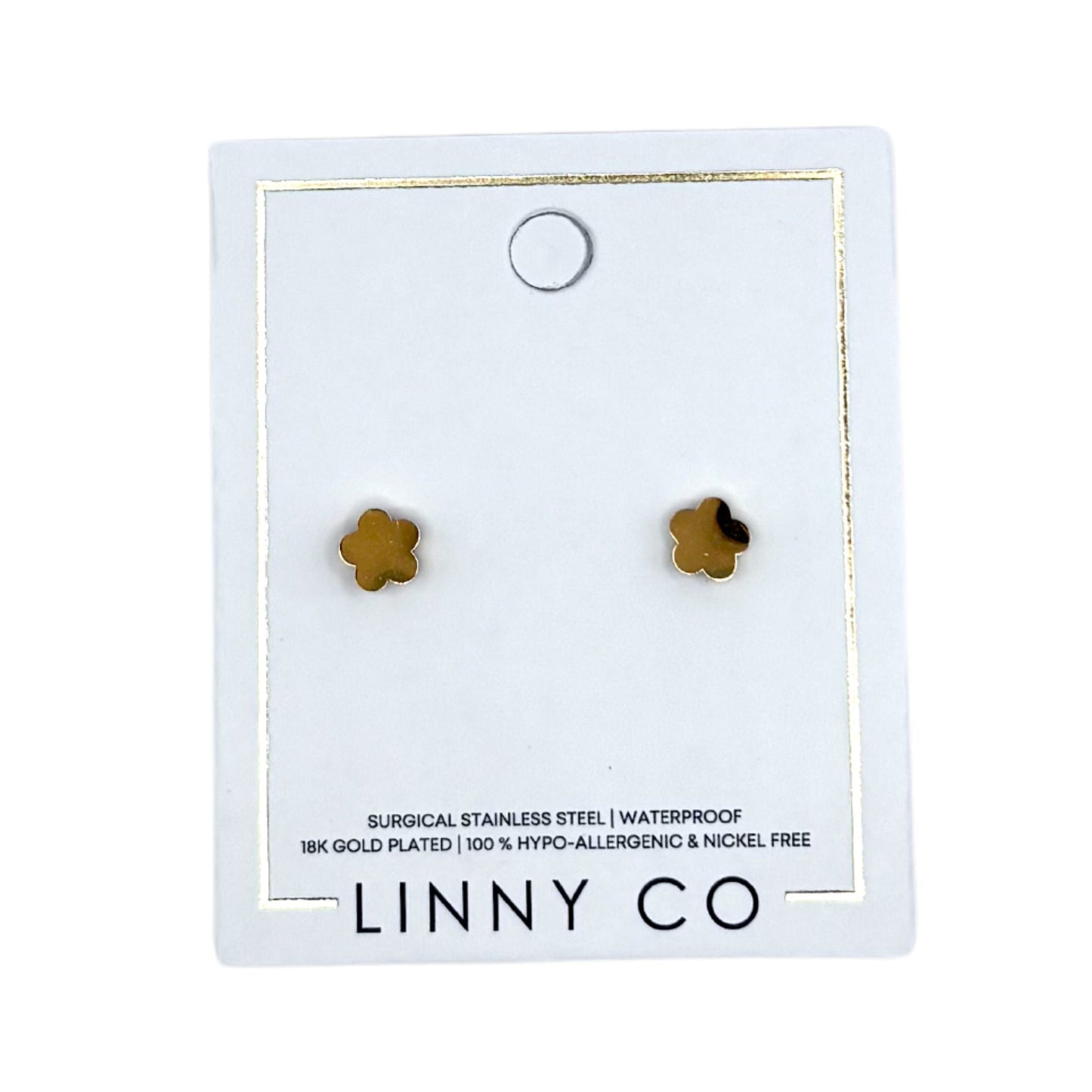 Screwback Stud Earrings - Sophie