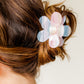 Gigi - Blue/Peach Stripes