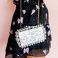 Daphne Clutch - Silver Glitter