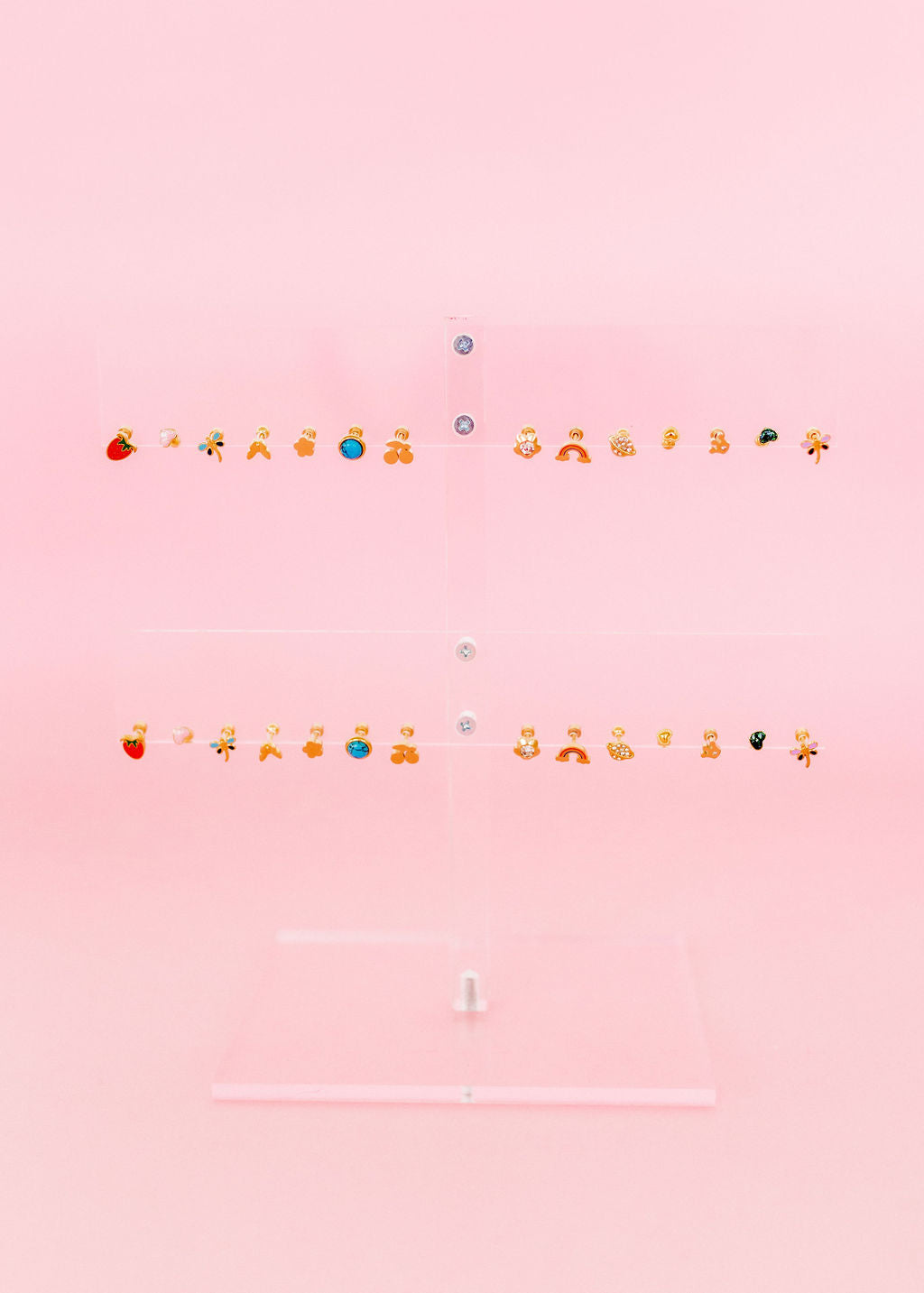 Screwback Stud Earrings - Sophie