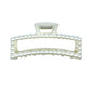 Hair Clip - Phoebe Pearl Rectangle