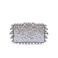 Daphne Clutch - Silver Glitter