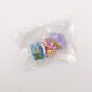 Mini Clip Trio - Zoey Flower: Purple / Pink / Blue