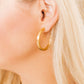 Avery Hoop Earrings - Gold - Shop LINNY CO
