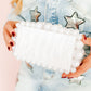 Daphne Clutch - Pearl White - Shop LINNY CO