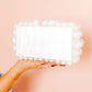 Daphne Clutch - Pearl White - Shop LINNY CO