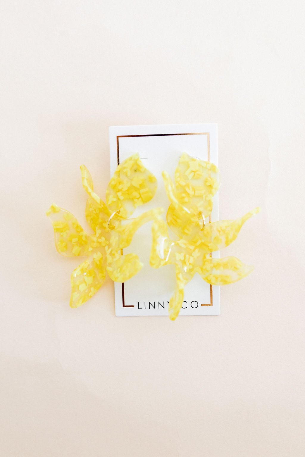Flora Statement Earrings - Sunshine - Shop LINNY CO