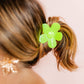 Hair Clip - Gigi Neon Yellow - Shop LINNY CO