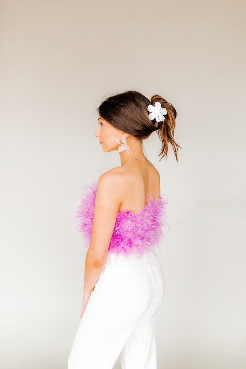 Hair Clip - Gigi True White - Shop LINNY CO