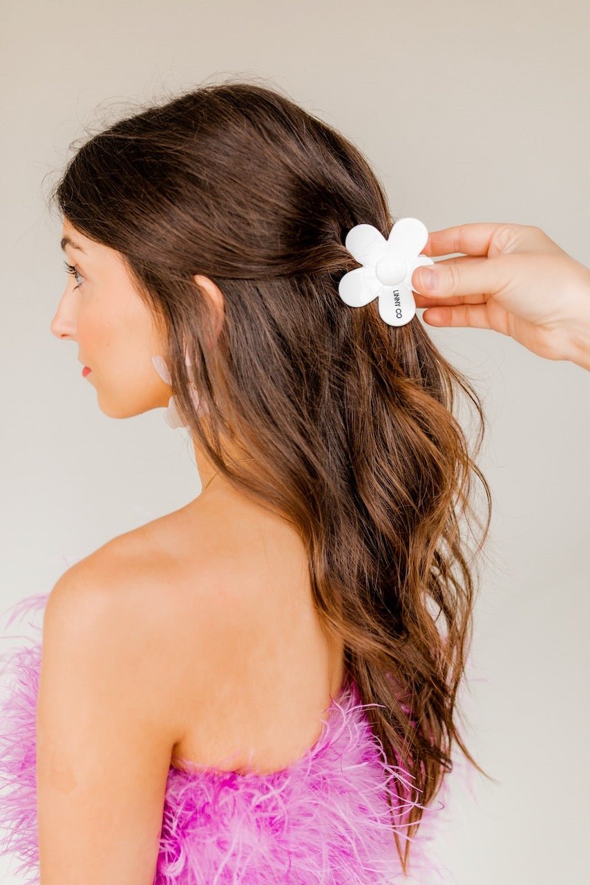 Hair Clip - Gigi True White - Shop LINNY CO