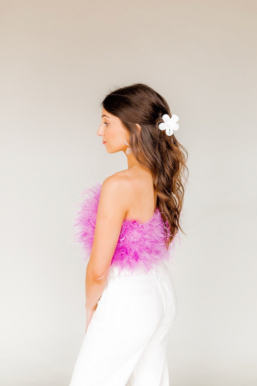 Hair Clip - Gigi True White - Shop LINNY CO