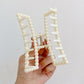 Hair Clip - Phoebe Pearl Rectangle - Shop LINNY CO
