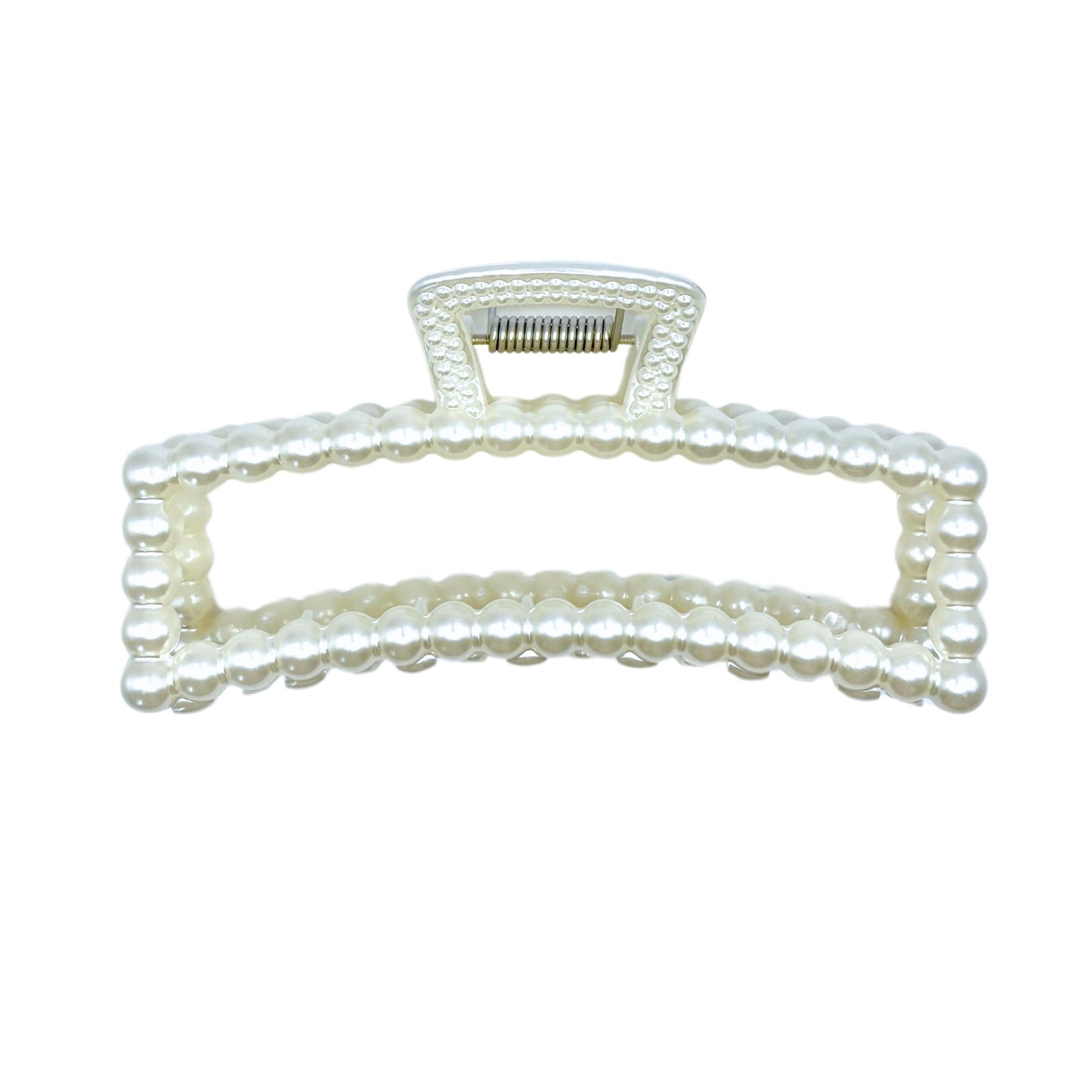 Hair Clip - Phoebe Pearl Rectangle - Shop LINNY CO