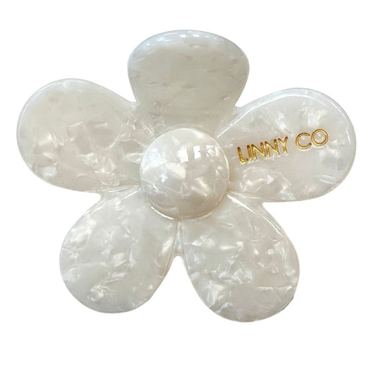 Hair Clip - Gigi - Pearl White