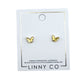 Screwback Stud Earrings - Bella Butterfly - Shop LINNY CO