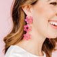 Zoey Statement Earrings - Azalea Pink - Shop LINNY CO