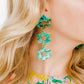 Zoey Statement Earrings - Bahama Mama - Shop LINNY CO